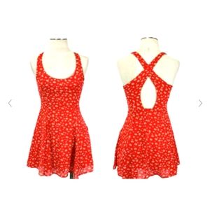 Lucca Couture Cross Back Babydoll Mini